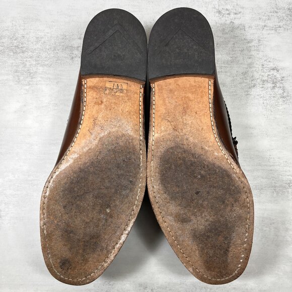 Allen Edmonds Kenwood Made in USA Penny Loafers - Men's Size 12 3E Extra Wide - Picture 8 of 9